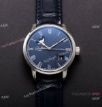 V9 Factory Replica Glashütte Senator Excellence Panorama Date Moon Phase Watch Blue Dial